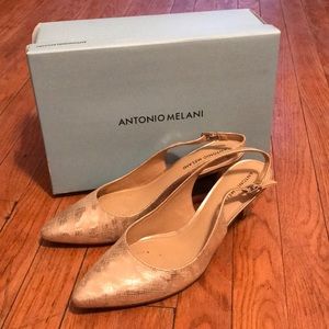 Antonio Melani slingback low heels